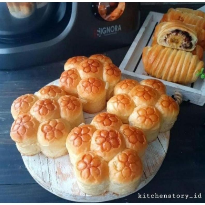 [PROMO] Ring Roti model Bunga / Ring Cutter Bunga /Cetakan Roti