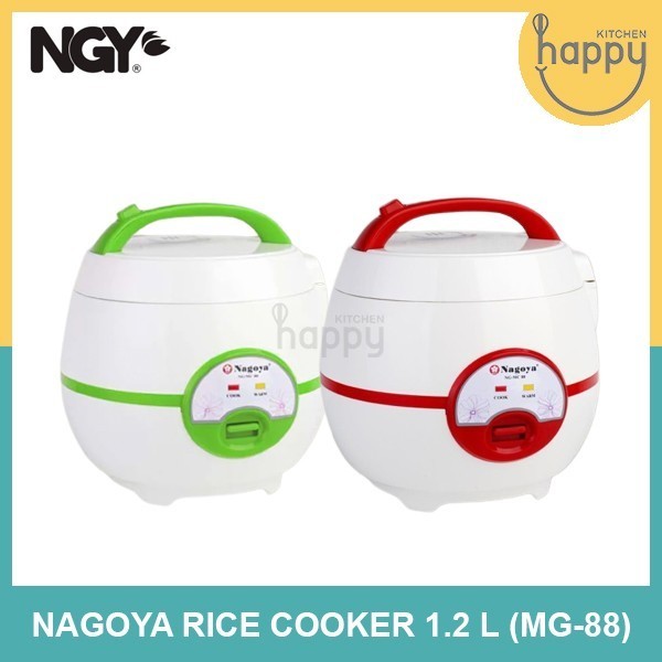 Nagoya Rice Cooker Magic Com Mini 1.2 Liter Penanak Nasi Nagoya Mg-88