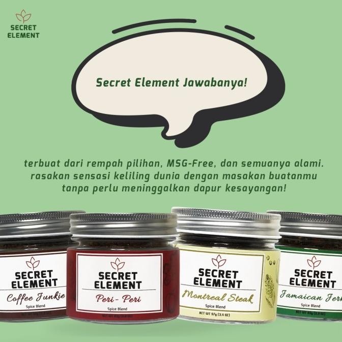 

Montreal Steak Spice Blend - BBQ Series - Bumbu Masak Steak AS99