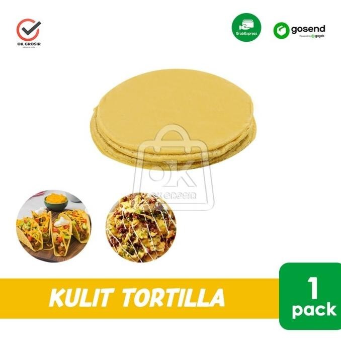 

Tortilla Kebab Kulit Yellow Corn / Nachos / Taco Bell KHUSUS INSTANT TM99