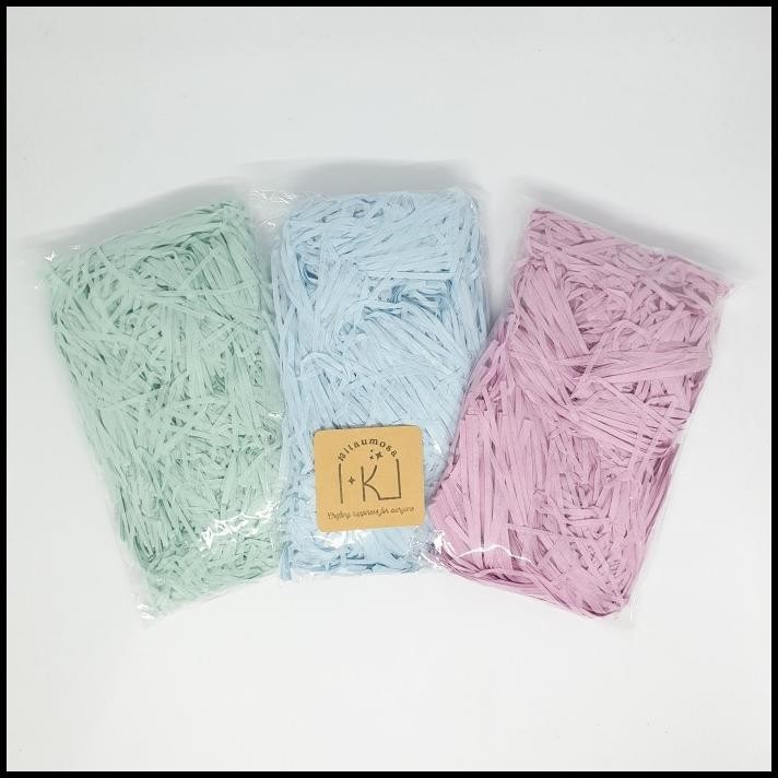 

HOT DEAL SHREDDED PAPER KERTAS POTONG CACAH ALAS PARCEL HAMPERS KADO GIFT BOX !!