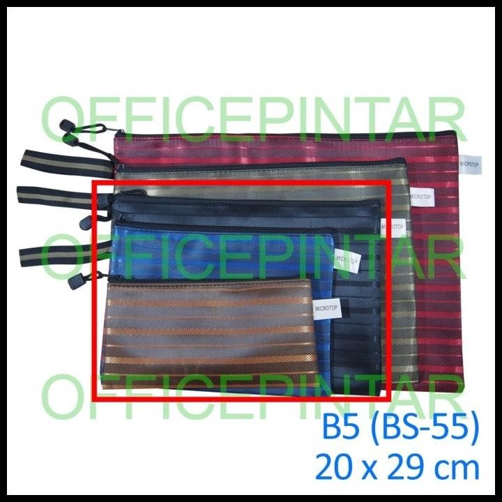 

BEST DEAL DOCUMENT BAG / CLUTCH ZIPPER BAG SALUR UKURAN B5 (BS-55) !!!!!!
