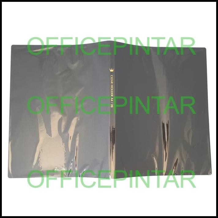 

BEST DEAL CLEAR HOLDER DAIICHI UKURAN A4 ISI 20 LEMBAR !!!!