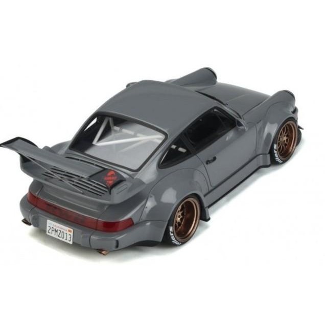 1/18 Gt Spirit Porsche Rwb Akiba Grey Diecast Miniatur Not 991 Carerra