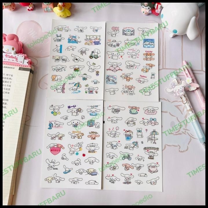 

HOT DEAL TSB STICKER SANRIO TRANSPARAN MAINAN MURAH KUROMI CINNAMOROLL !!!