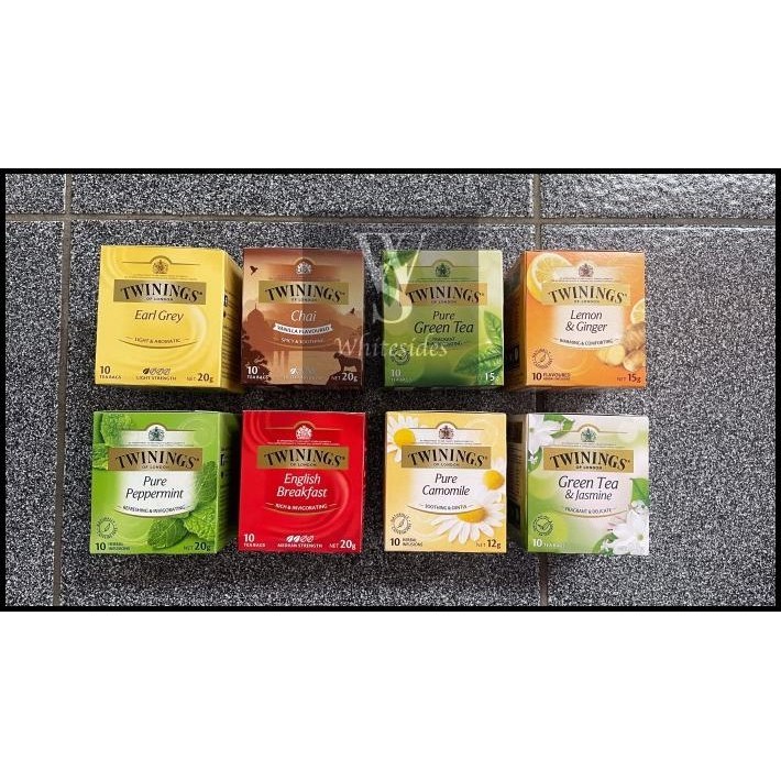 

DISKON TWININGS AUSTRALIAN AFTERNOON CHAI DARJEELING LEMON TWIST 10 TEA BAGS !!!