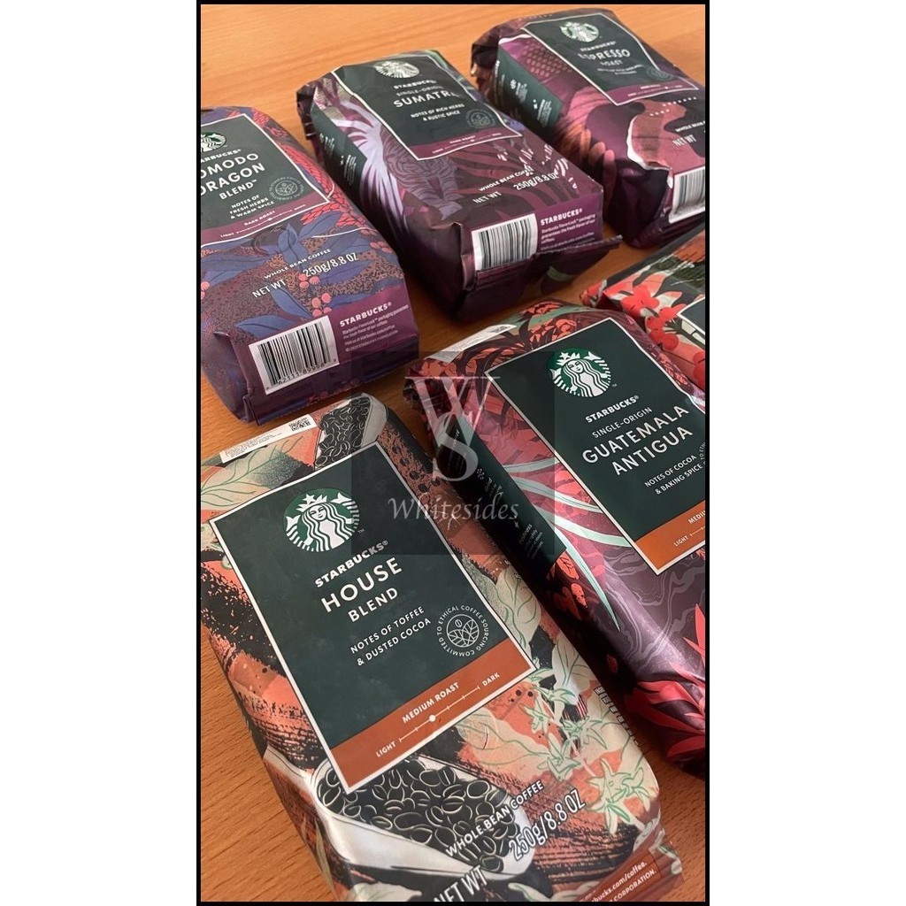 

BEST DEAL STARBUCKS KENYA - WHOLE BEAN MEDIUM ROAST 250GR BIJI KOPI COFFEE GRIND !!!