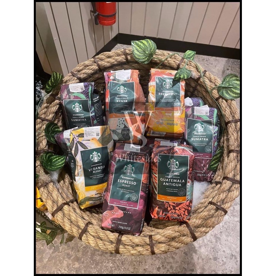 

TERMURAH STARBUCKS SUMATRA - WHOLE BEAN DARK ROAST 250GR BIJI KOPI COFFEE GRIND !!!!
