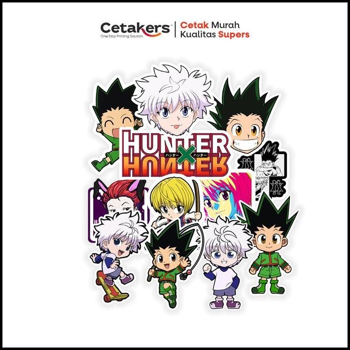 

TERBARU STIKER PACK HUNTER X HUNTER HP TUMBLER LAPTOP KEREN !