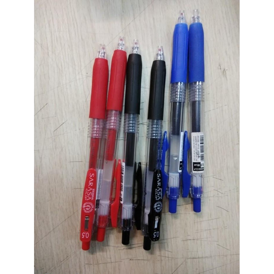 

Ballpoint - Zebra - Sarasa Clip size 0.5 (Per dozen) Import