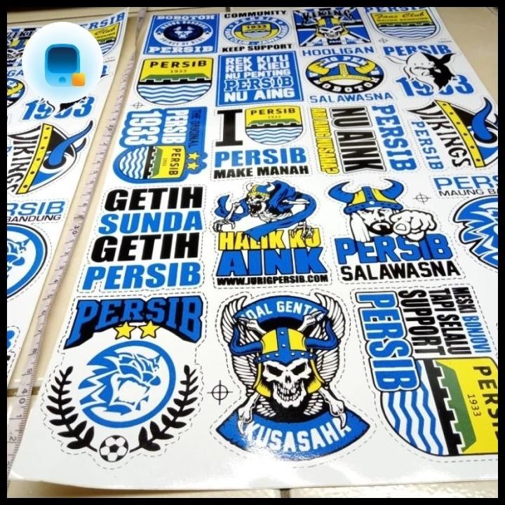 

TERBARU STIKER PERSIB BANDUNG UKURAN 4326CM / STIKER ISI 20 GAMBAR TEBAL !!!!!
