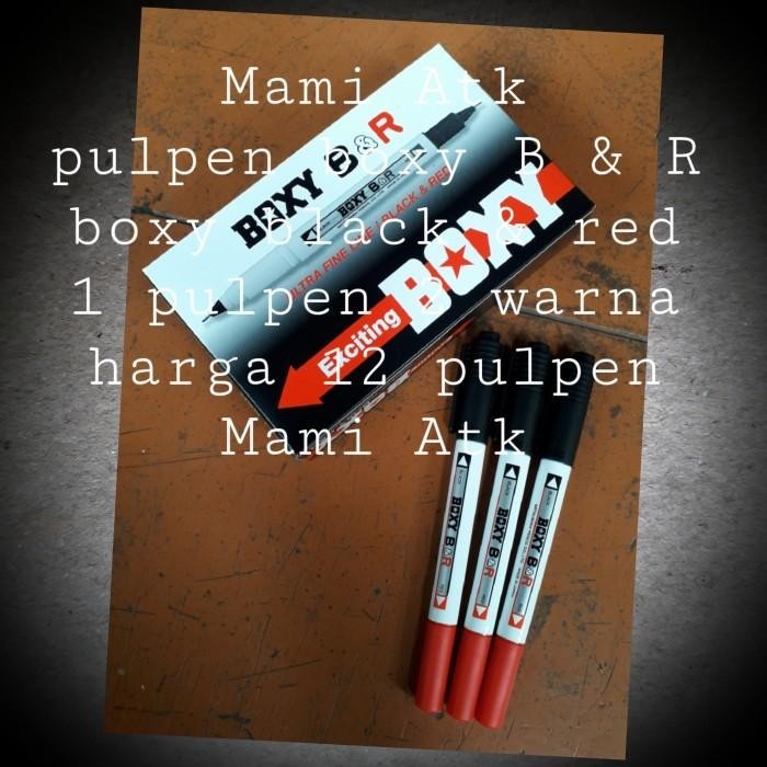 

Pulpen Boxy B & R. Import