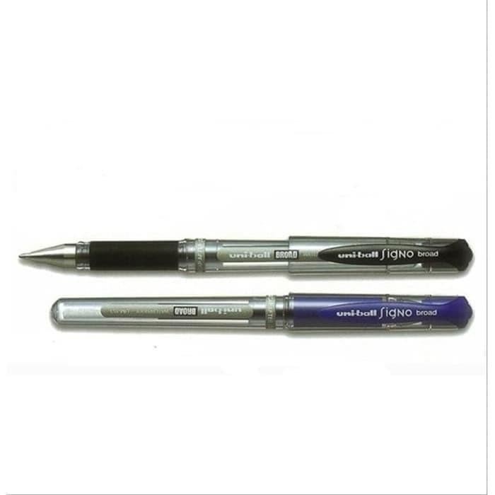 

pen uni-ball signo UM 153 hitam & biru Import