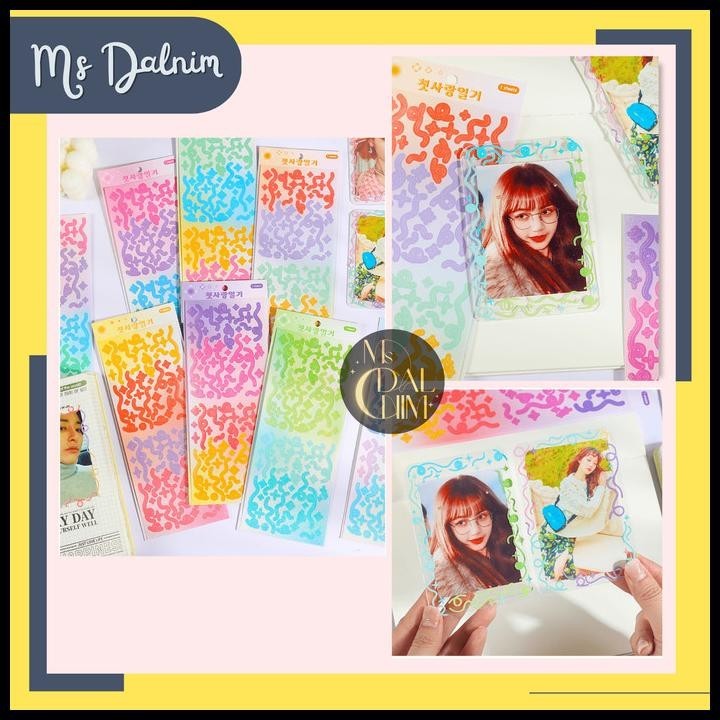 

BEST DEAL STIKER PITA CONFETTI GLITTER 4 WARNA DEKORASI SCRAPBOOK PC KOREA ST70