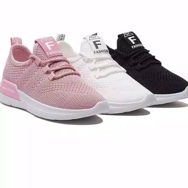 Sneakers Wanita Sneakers Terbaru 2024 Sapatu Insol Empuk Dewasa Sepatu All Size Wanita Casual Ukur 3