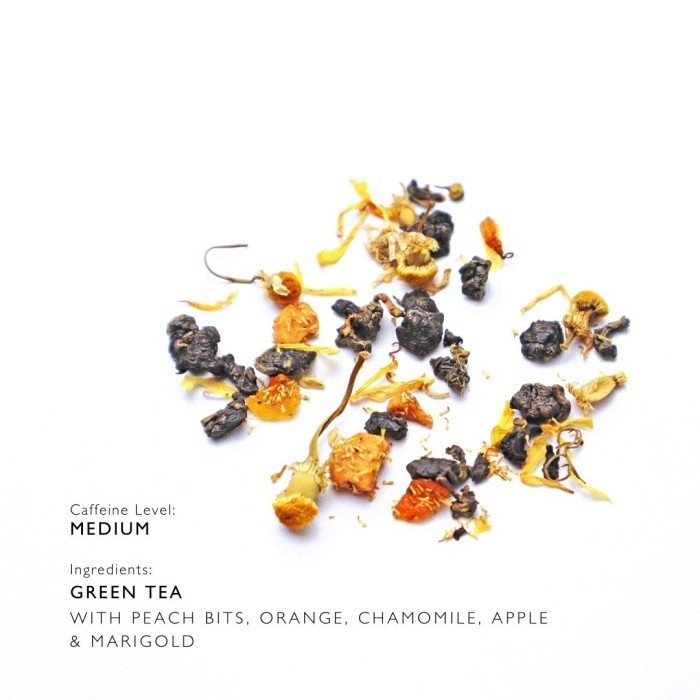

TEMA Tea Loose Leaf Large Pouch - Sunshine / Peach Green Tea