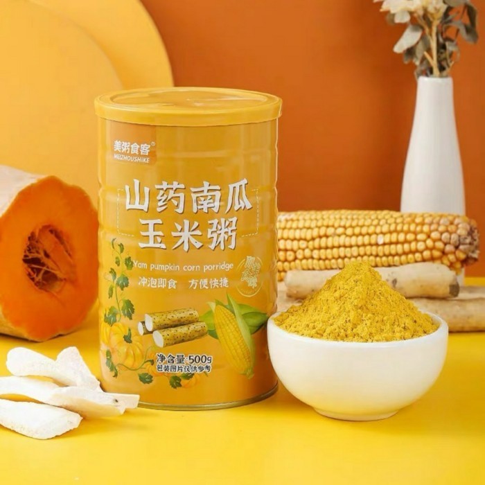 

BUBUK JAGUNG DAN PUMPKIN (LABU) SARAPAN SEHAT