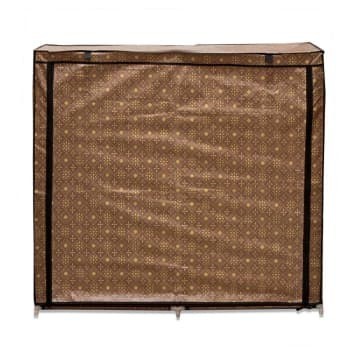 Krisbow Rak Sepatu Kain Tertutup Susun 6 Anti Debu