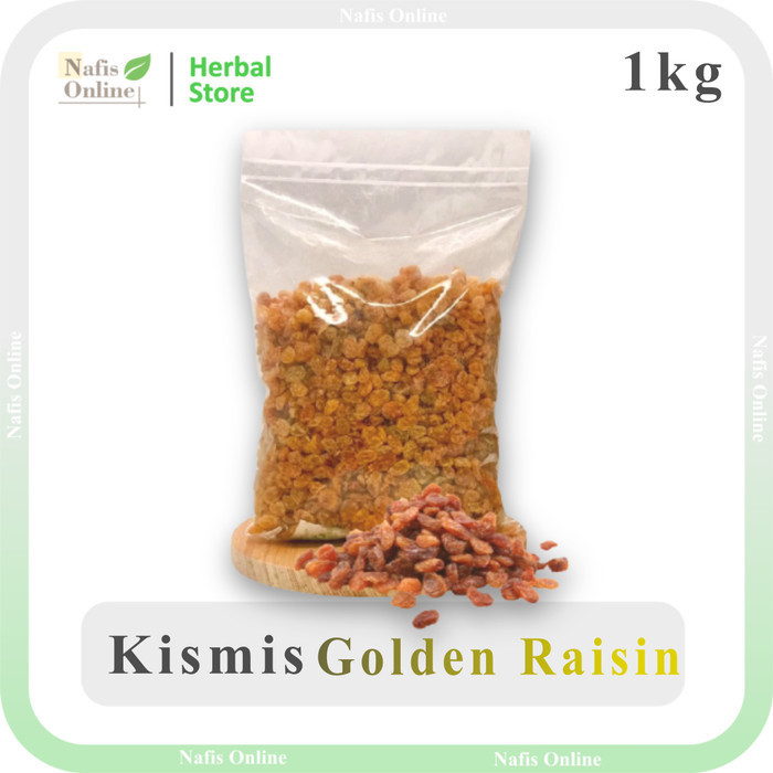

Kiss Golden Raisin 1Kg Kiss Kering