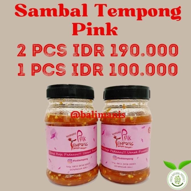 

Sambal Tempong Pink KM