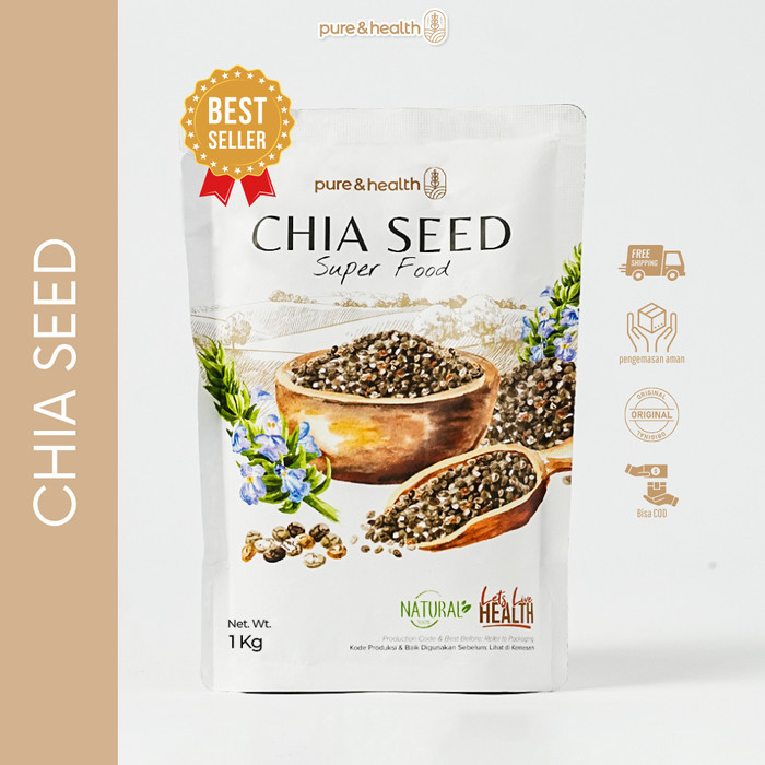 

Biji Chia Seed 1 Kg Organik Bla Chiaseed Natural Food