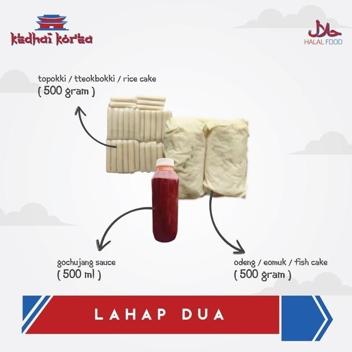 

Kedhai Korea Lahap 2 Paket Topoki Odeng Saus Instan Tteokbokki Halal DS99