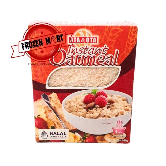 

OTA&OTA Instant Oatmeal / Havermout Instant 500Gr Kualitas Terbaik
