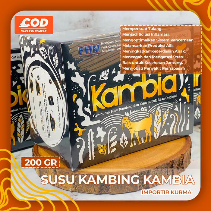 

paling diminati] KAMBIA SUSU KAMBING ETAWA SERBUK ORGANIK ORIGINAL 1pack