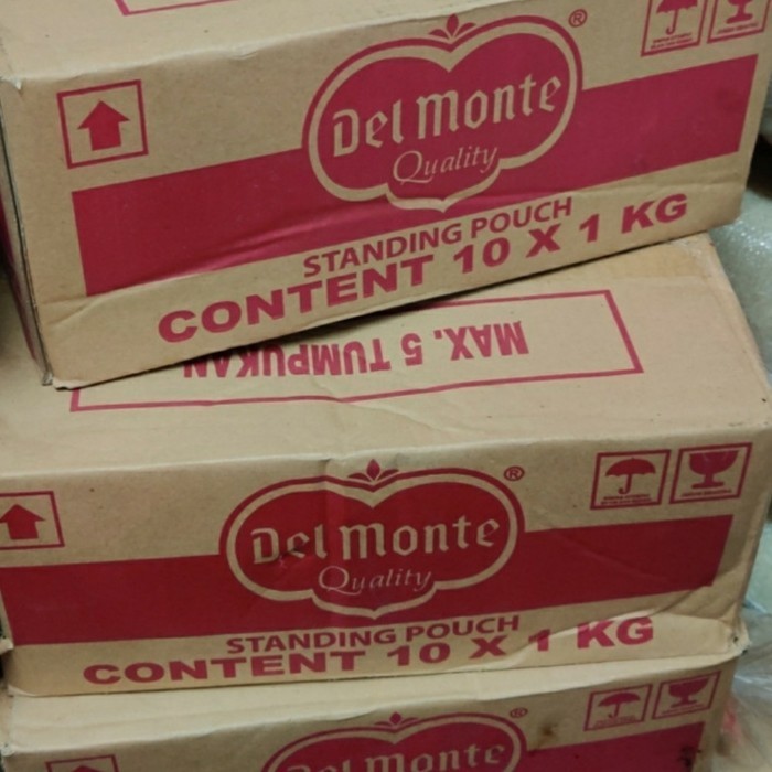 

Delmonte Saus Sambal Extra Hot 1Kg Pouch Per Dus Isi 10 Grosir