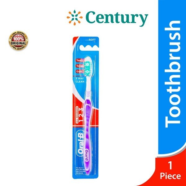 Oral B Tooth Brush 123 Soft/Oral B/Sikat gigi/Soft