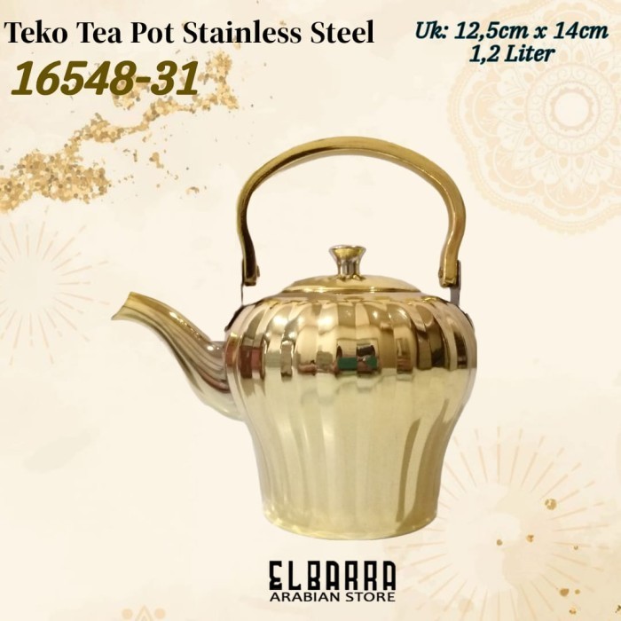 +++++] Teko Tea Pot Stainless Steel 16548-3