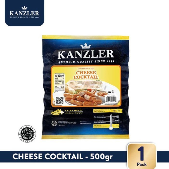 

best produk] Kanzler Sosis Chese Cocktail
