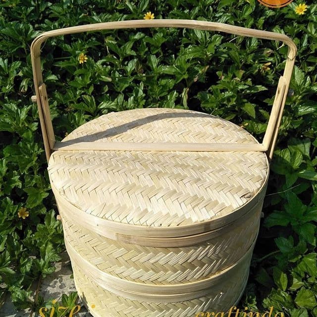 Rantang Bambu Susun 2