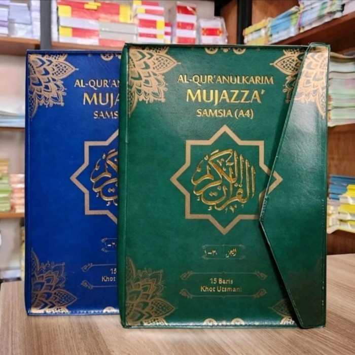 

Alquran Per Juz Mujazza Samsia Ukuran Besar A4, Isi 30 Juz