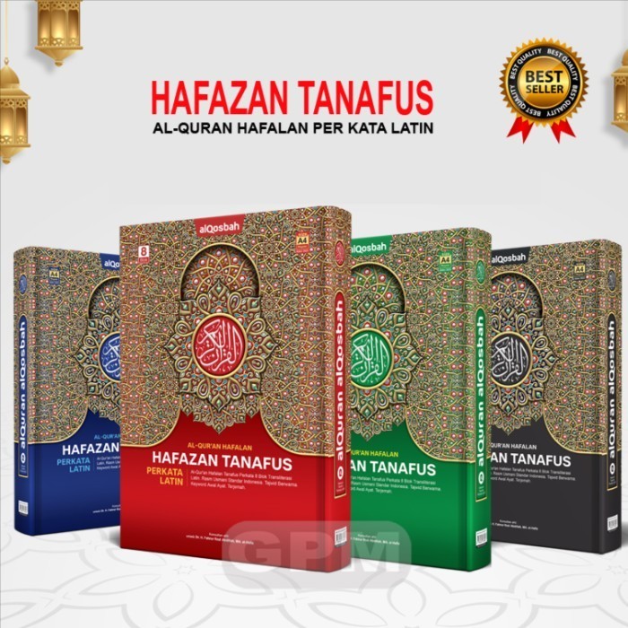 

Al-Quran HAFAZAN Per Kata Latin 8 Blok Tanafus A5 Cetak Nama