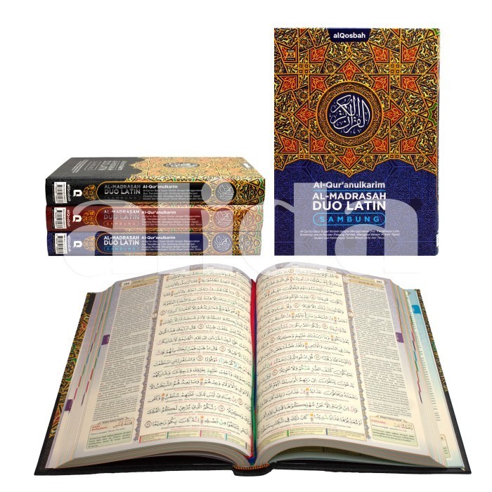 

Alquran Al-Madrasah Duo Latin Sambung Uk A5 Al-Quran Latin Almadrasah