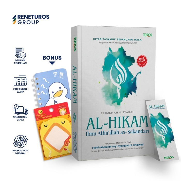 

Turos Pustaka - Kitab Al-Hikam SC - Ibnu Atha`illah as-Sakandari