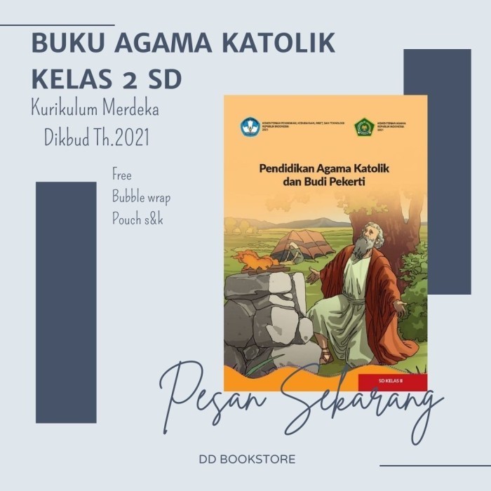 

Buku Agama Katolik kelas 1 2 4 5 SD Kurikulum Merdeka