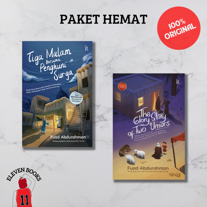 

Paket TigaMalamBersamaPenghuniSurga & TheStoryofTwoUmars
