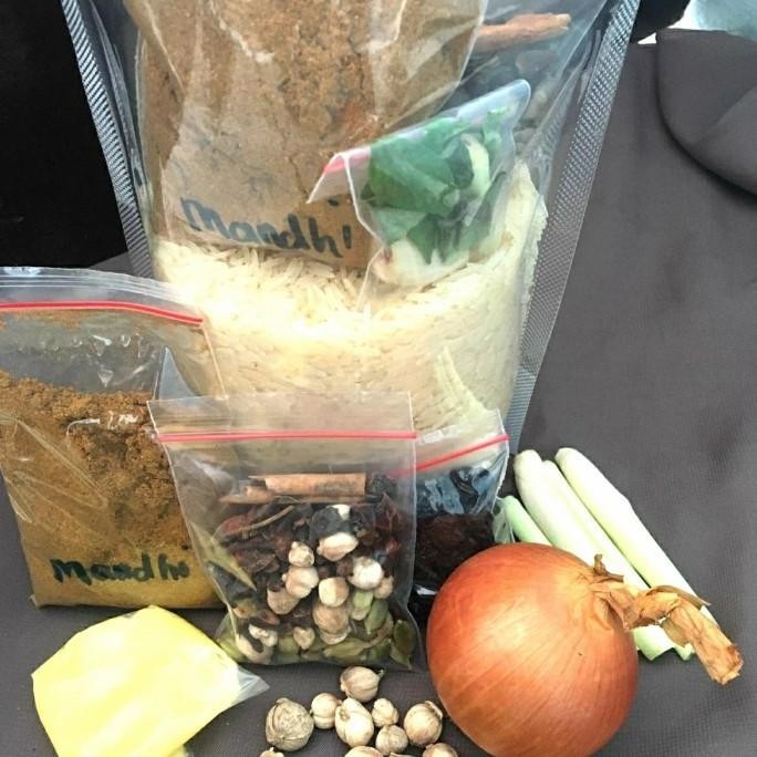 

beras basmati 1kg lengkap dengan bumbu mandhi instant TS