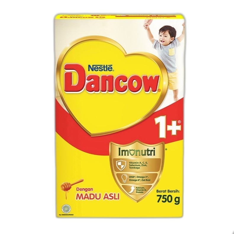 

DANCOW 1+ Imunutri Susu Pertumbuhan Anak 1 - 3 Tahun Madu 750 g