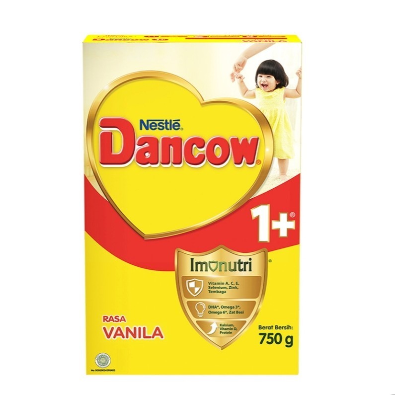 

DANCOW 1+ Imunutri Susu Pertumbuhan Anak 1 - 3 Tahun Vanila 750 g