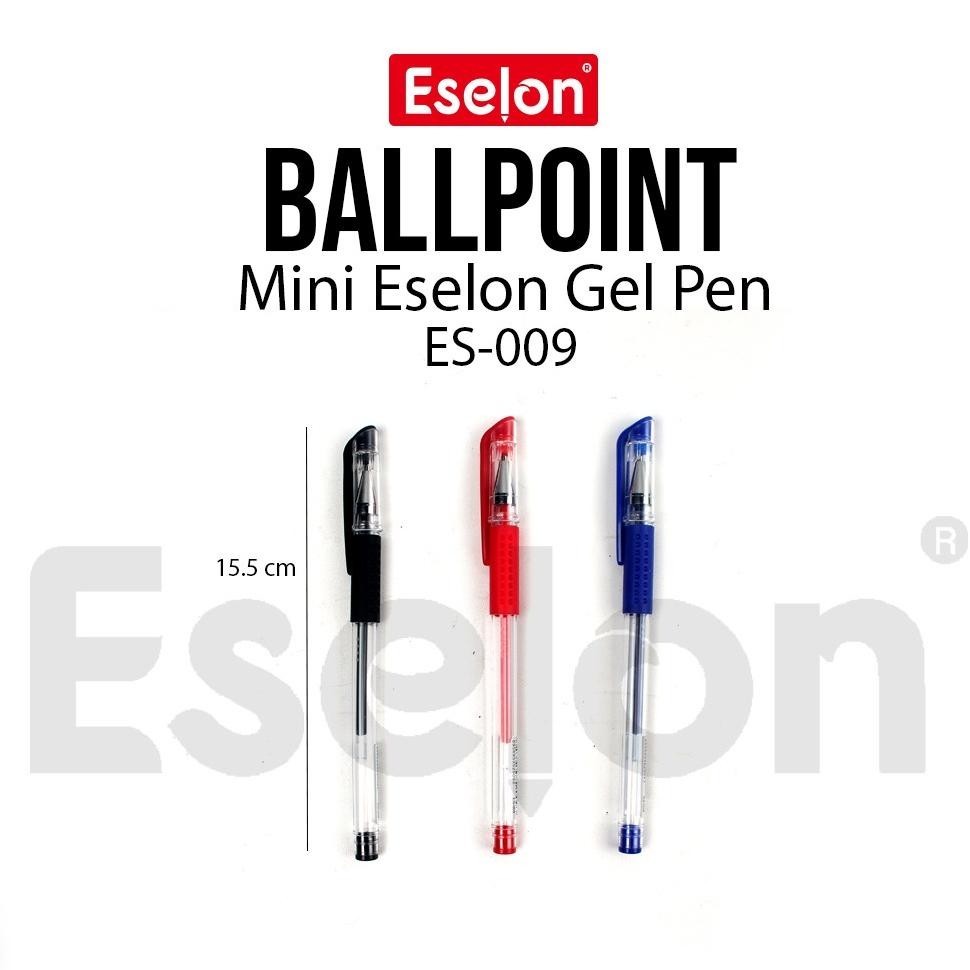 

[Promo][Cod][Gratis Ongkir] Pulpen / 12Pcs Pulpen Gel / Ballpoint / Pulpen Gel Mini Eselon Es009