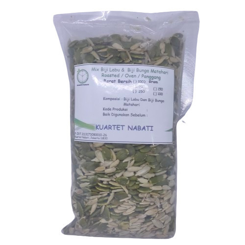

1000Gr Roasted X Biji Labu/ Pumpkin & Biji Bunga Matahari/ Sunflower