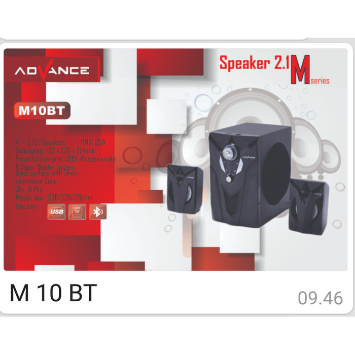 Speaker Advance M10Bt