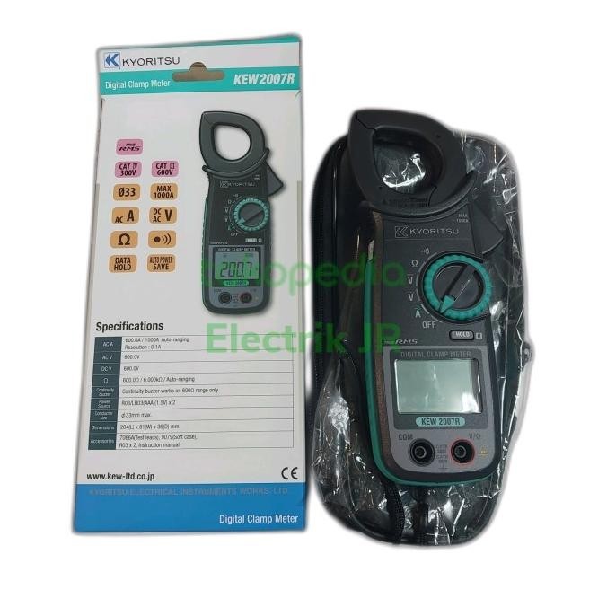 Tang Amper Kyoritsu 2007R Digital Clamp Amper