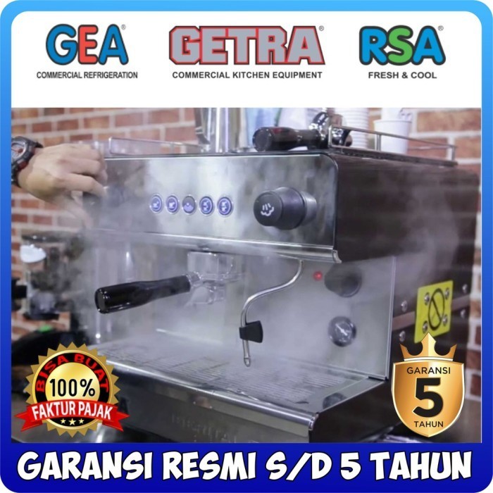 Ready MESIN KOPI ESPRESSO GETRA IB7-1G IBERITAL COFFEE MACHINE ESPRESSO &