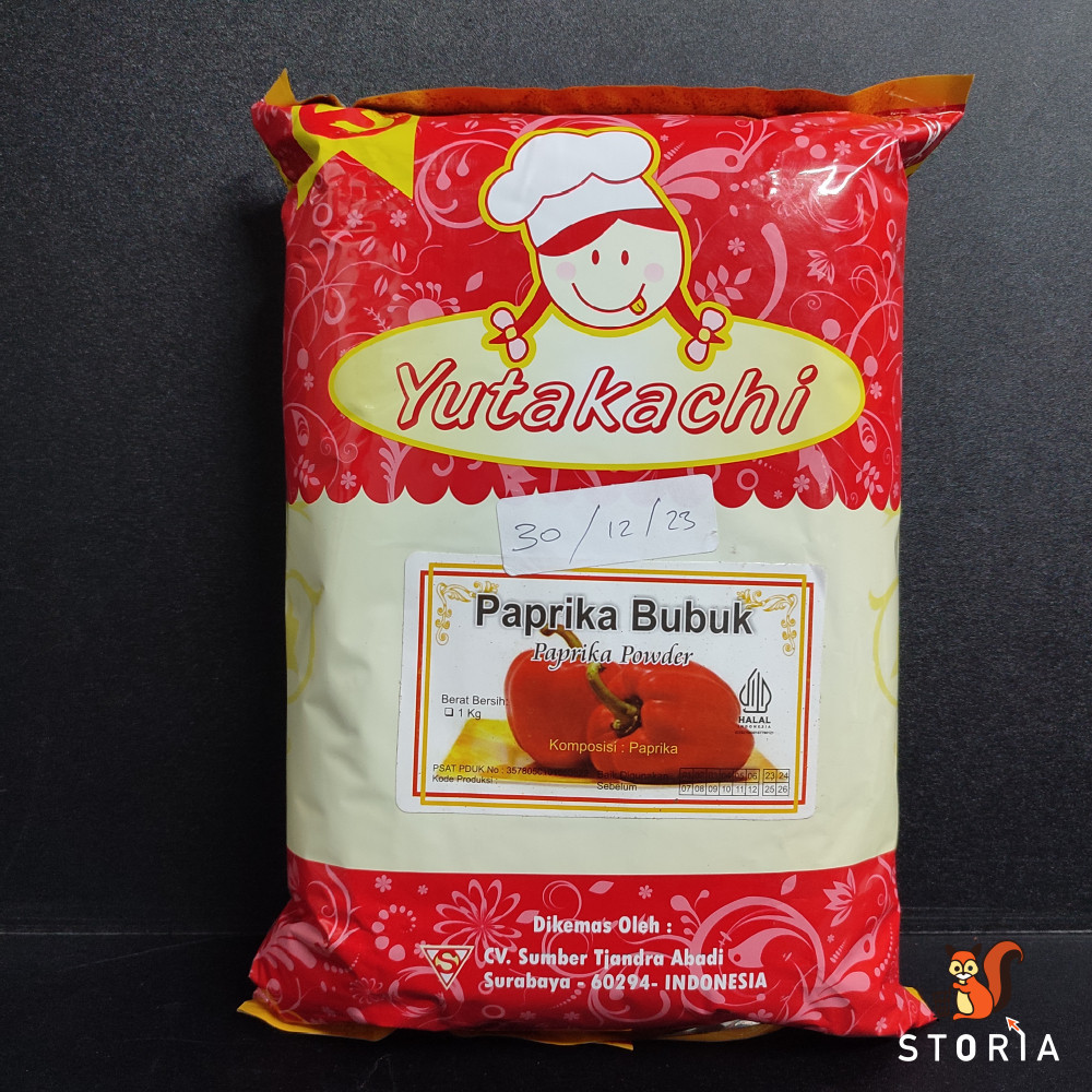 

Paprika Bubuk / Paprika Halus / Paprika Powder / Paprika Merah Kiloan 1 Kg YUTAKACHI