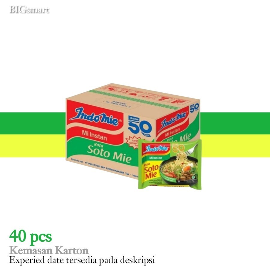 

Indomie Mi Instan Soto Mie 70 g - Karton