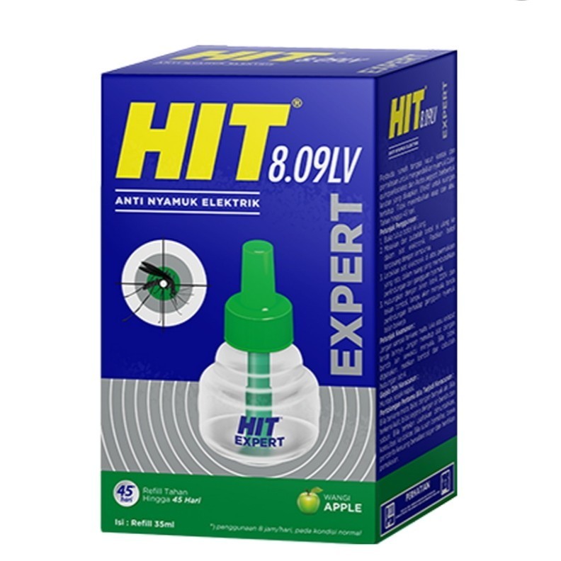 HIT Expert Obat Anti Nyamuk Elektrik Apple Refill 35 ml